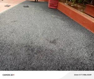 Run Away Grey Grass Carpets