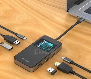 Porodo 6-in-1 Multi-Port Usb-C Hub