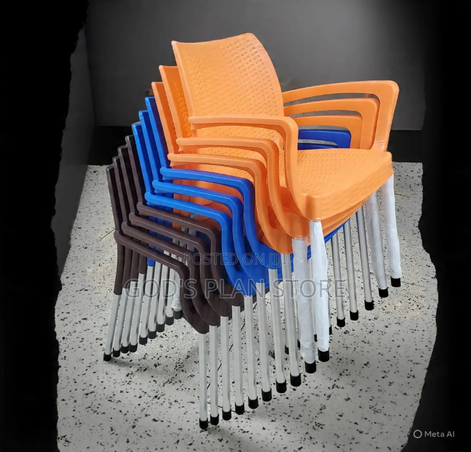 Hanged Floor Plastic Chairs Plastic Chairs