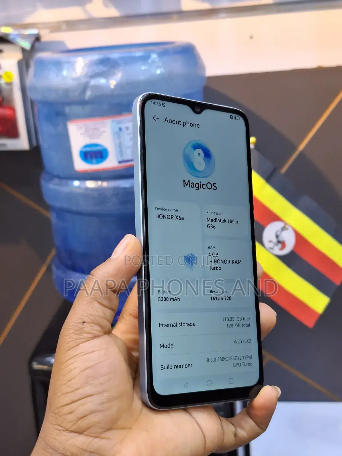 Honor X6a 128 GB Blue
