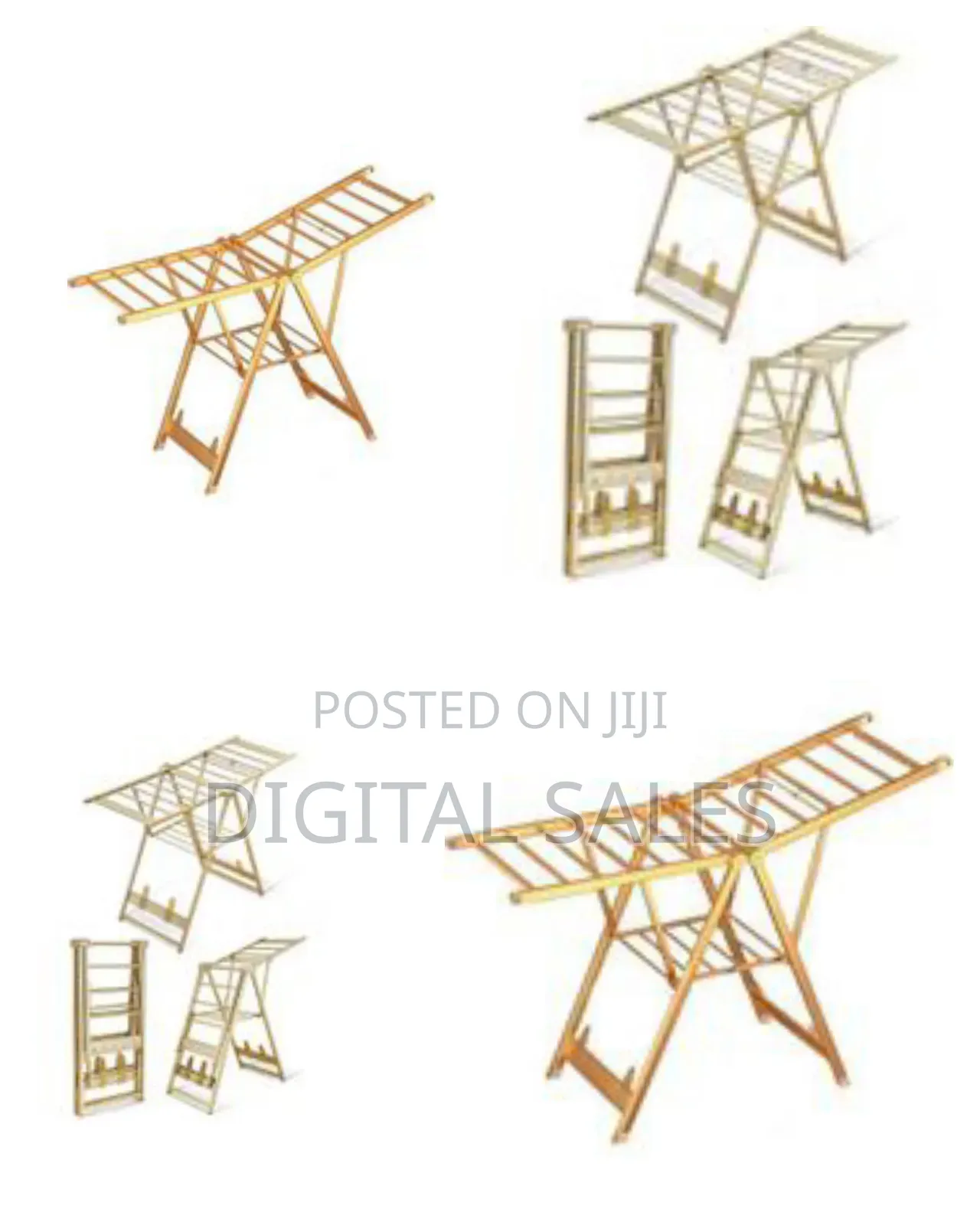 Clothes Airer Indoor Free-Standing Free Installed Stainless Steel