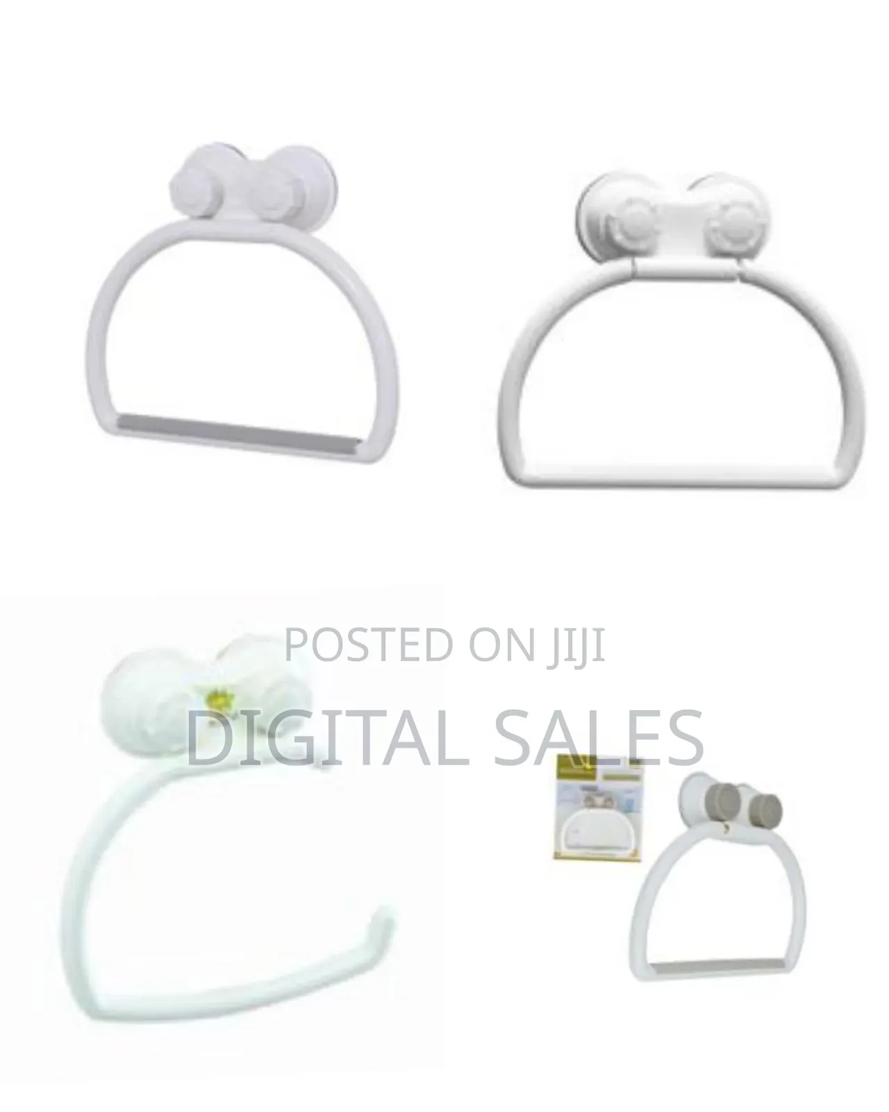 Wall Attachable Hanger for Rolling Paper Magic Sticker Series Self