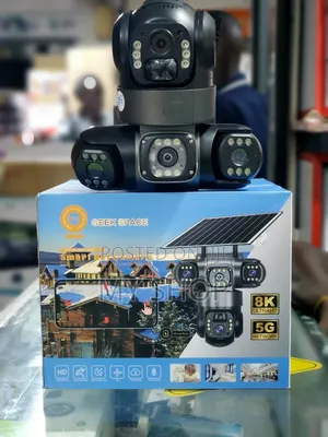 Geek Space Smart Net Solar-Powered Outdoor Security Camera