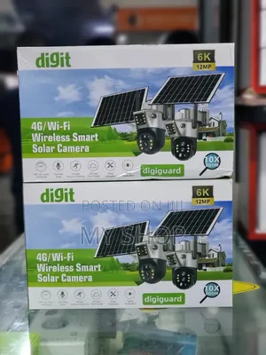 Solar-Powered, Dual-Lens 4g/Wi-Fi Smart Camera