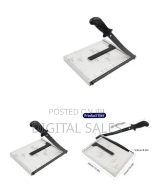 Motarro A4 Paper Cutter Heavy Duty Metal Base, Stack Paper