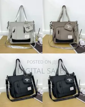Women's Large Capacity Tote Bag With Multi-Pocket Organizer
