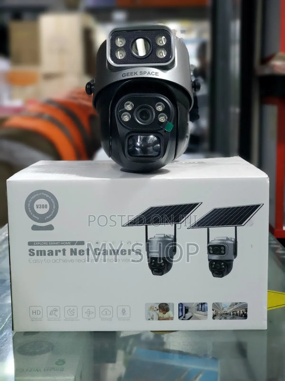 Solar Smart Camera (Internet Protocol Camera)