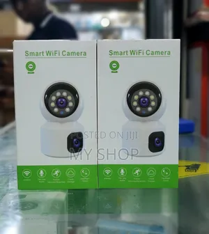 Wireless Indoor Security Camera- Wi-Fi Dual Lens