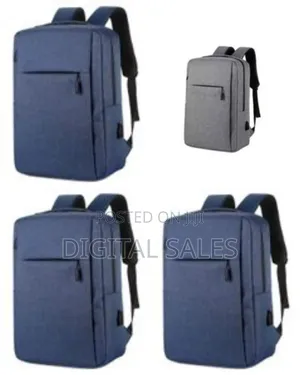 Business Backpack Laptop Rucksack With Usb Charging Port, Large Cap