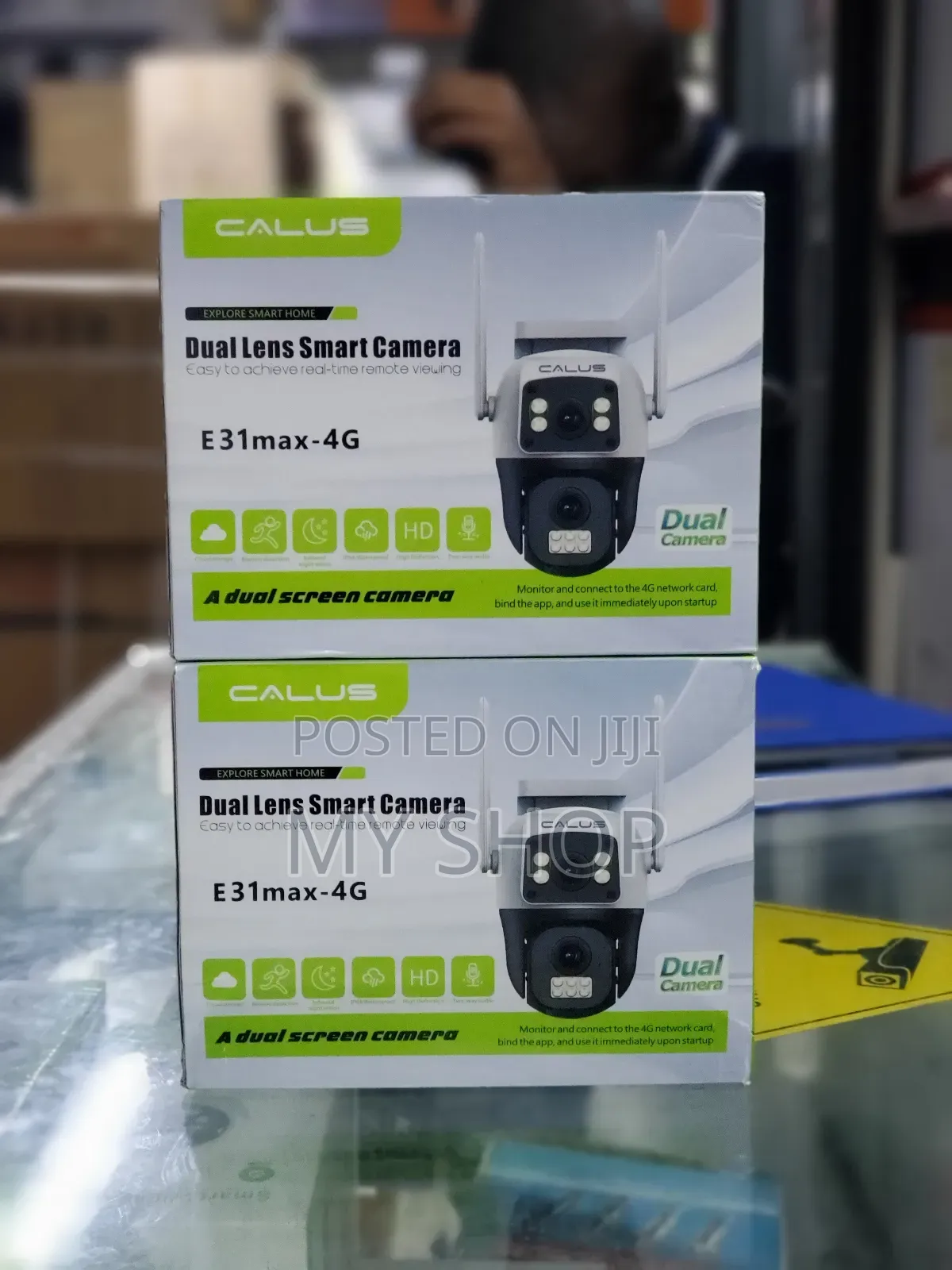 Electric Ip Camera (4g Dual Security Camera)