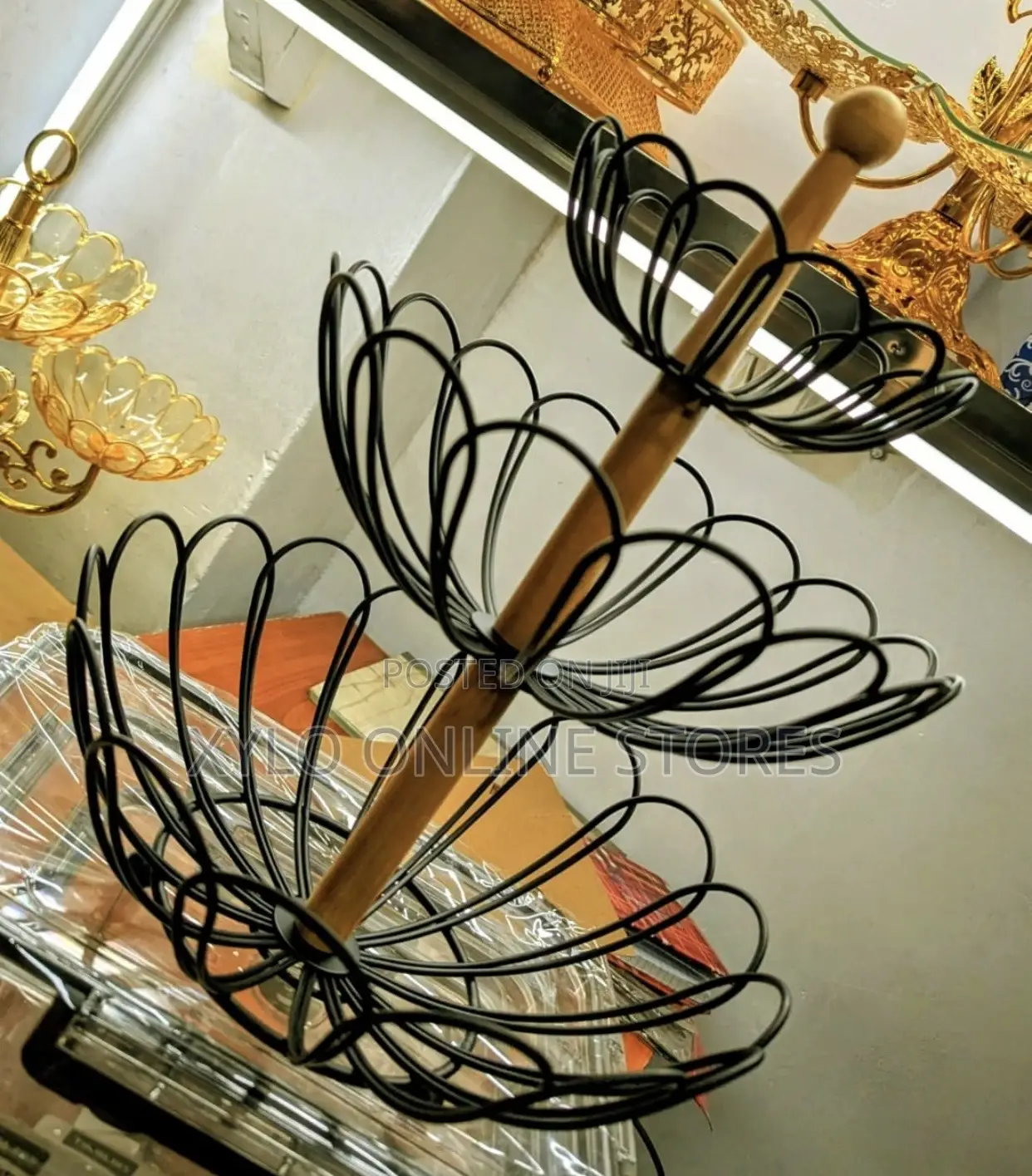 A 3 Tier Countertop Fruit Basket/Stand