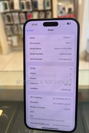 Apple iPhone 14 Pro Max 256 GB Black