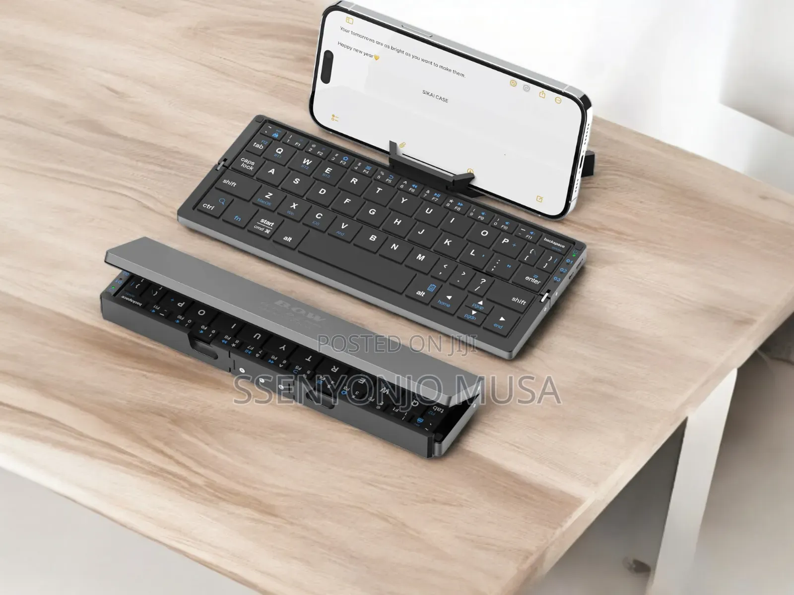 B.O.W Mini Foldable Keyboard | Portable Wireless Keyboard