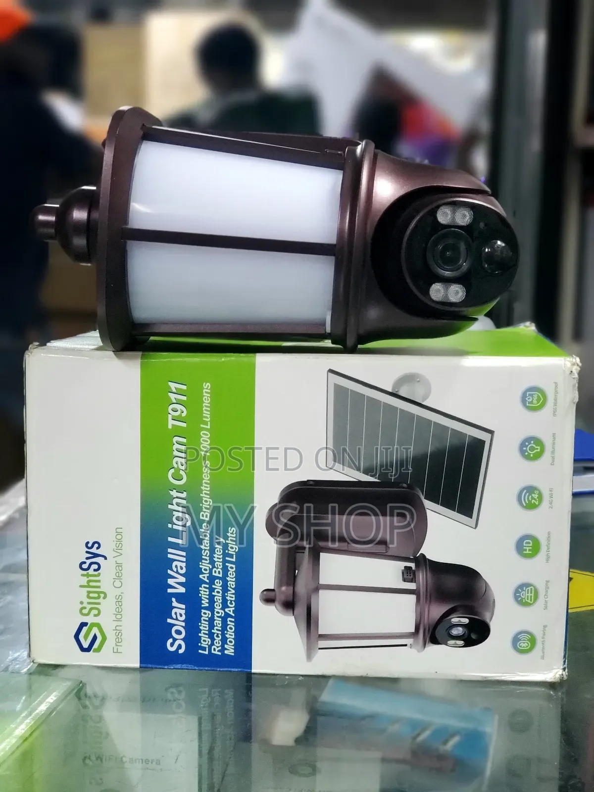 Solar Wall Light Cam T911