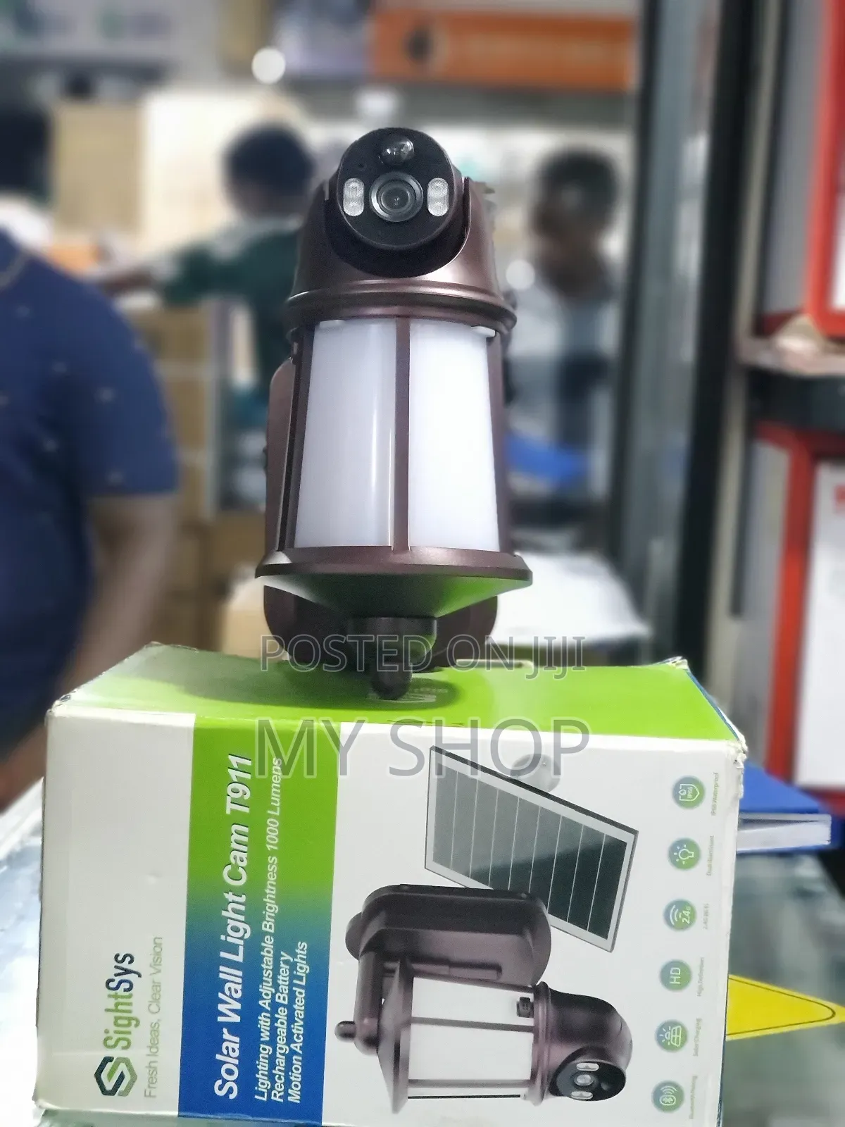 Solar Wall Light Cam T911