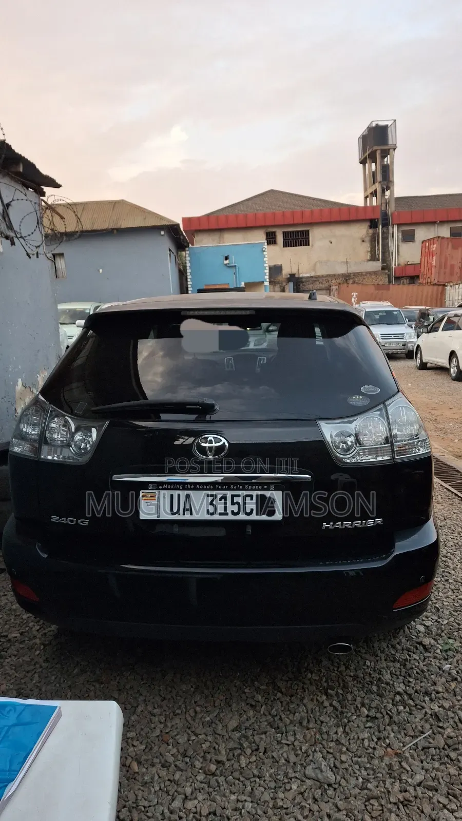Toyota Harrier 2.4 2011 Black