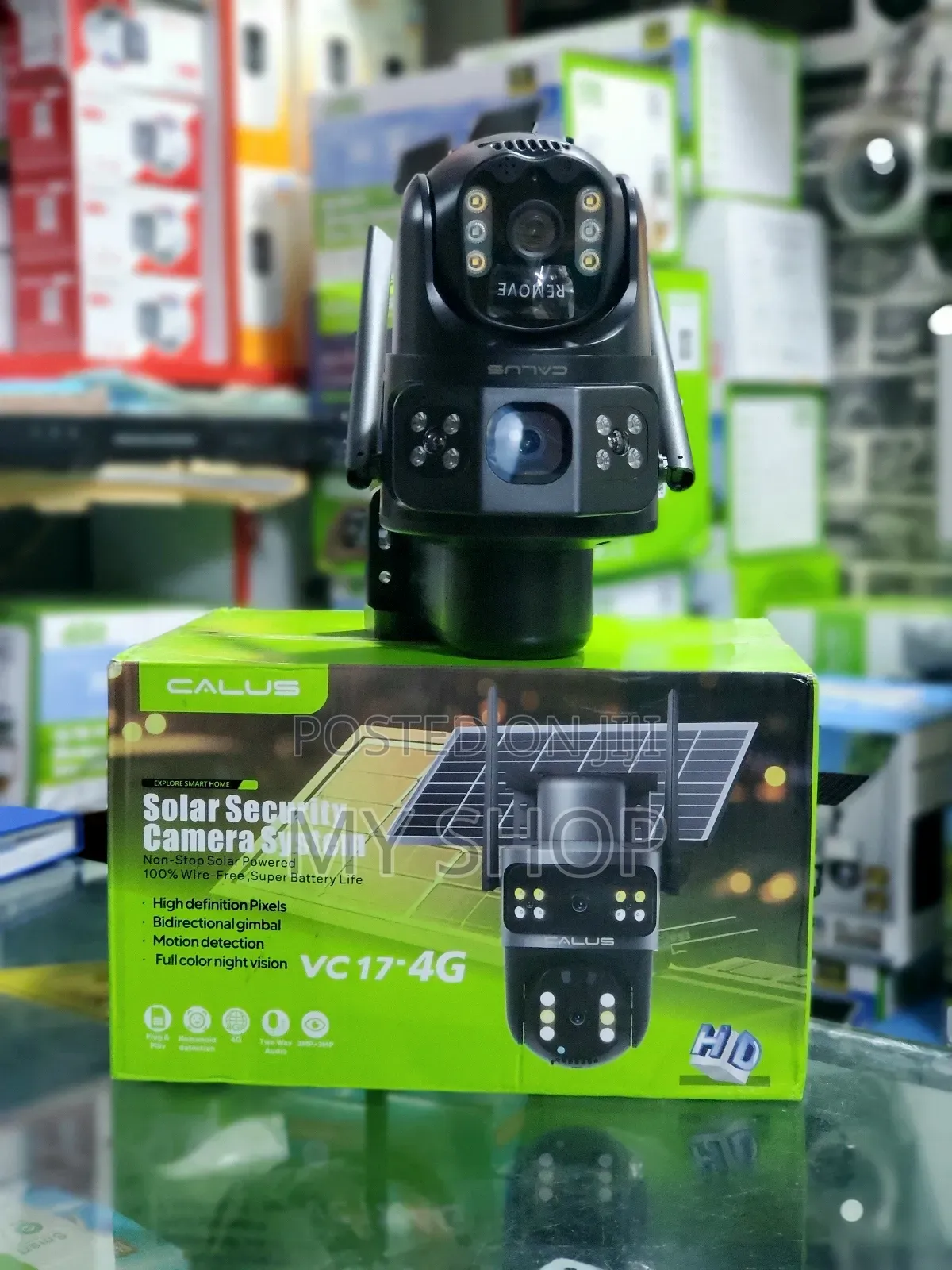 Calus Vc17-4g Solar Security Camera System