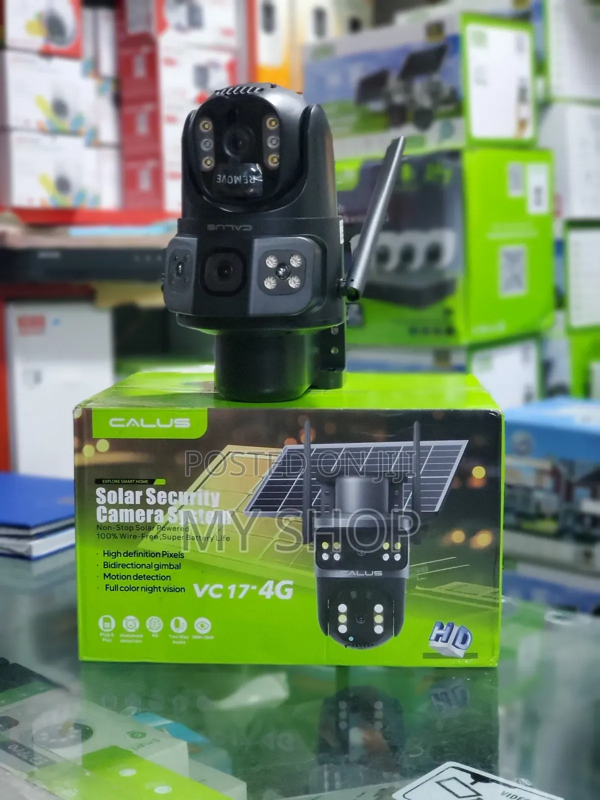 Calus Vc17-4g Solar Security Camera System
