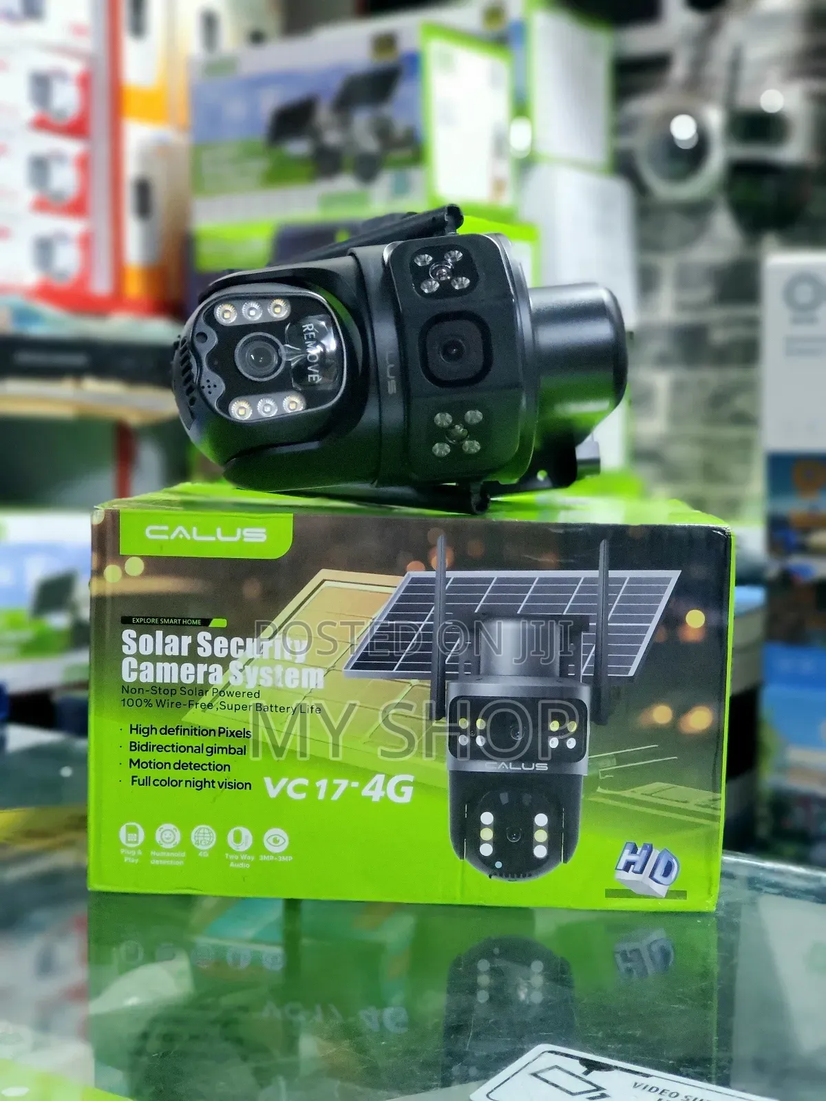 Calus Vc17-4g Solar Security Camera System