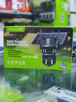 Calus Vc17-4g Solar Security Camera System