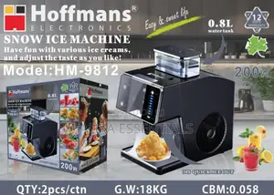 Hoffmans Snowflake Ice Machine