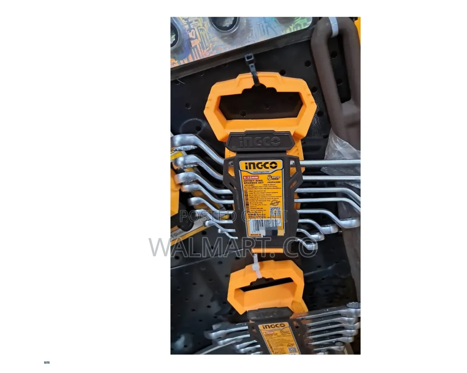 Ingco 8 Piece Flexible Ratchet Spanner