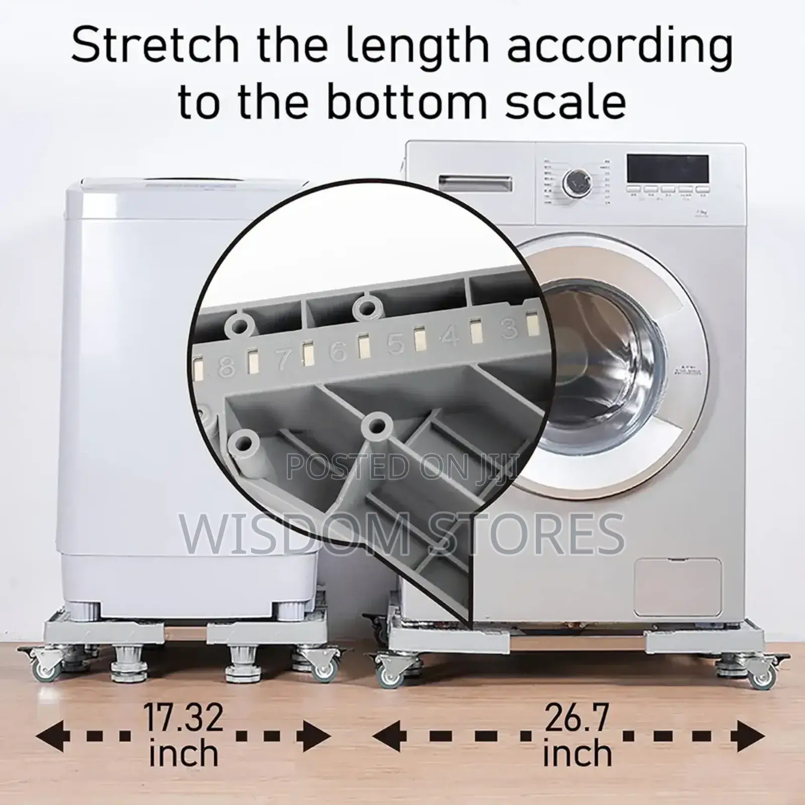 Adjustable Mini Fridge Stand