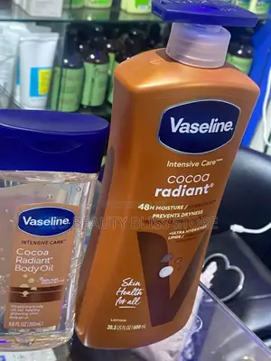 Vaseline Cocoa Radiant Lotion Oil Combo