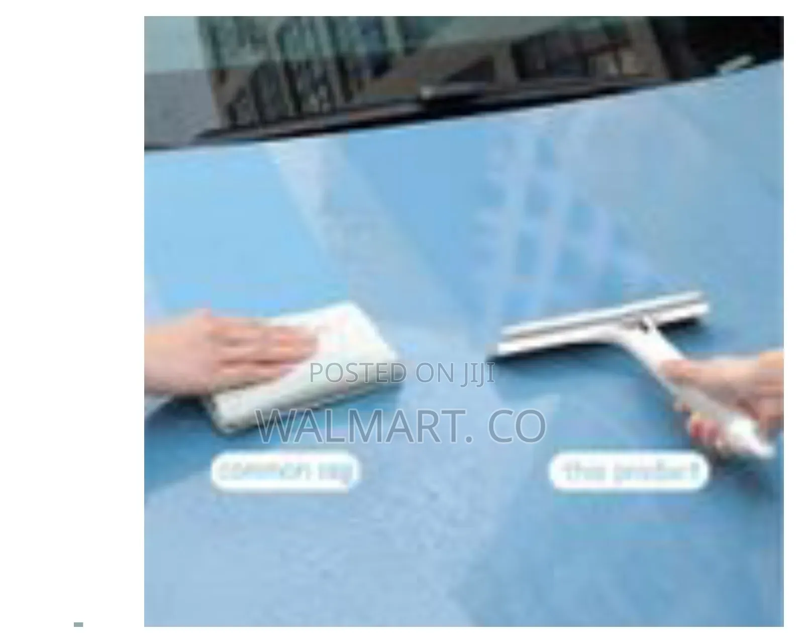 1 Piece of Double Sided 3 in 1 Window Cleaning Scraper Wit Sprayer