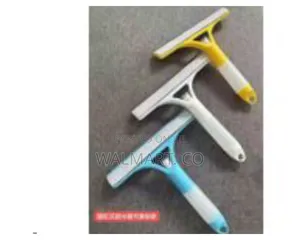 1 Piece of Double Sided 3 in 1 Window Cleaning Scraper Wit Sprayer