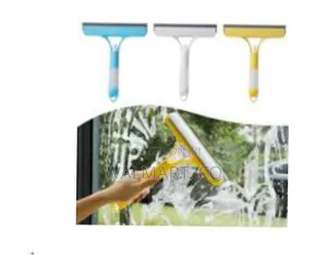 1 Piece of Double Sided 3 in 1 Window Cleaning Scraper Wit Sprayer