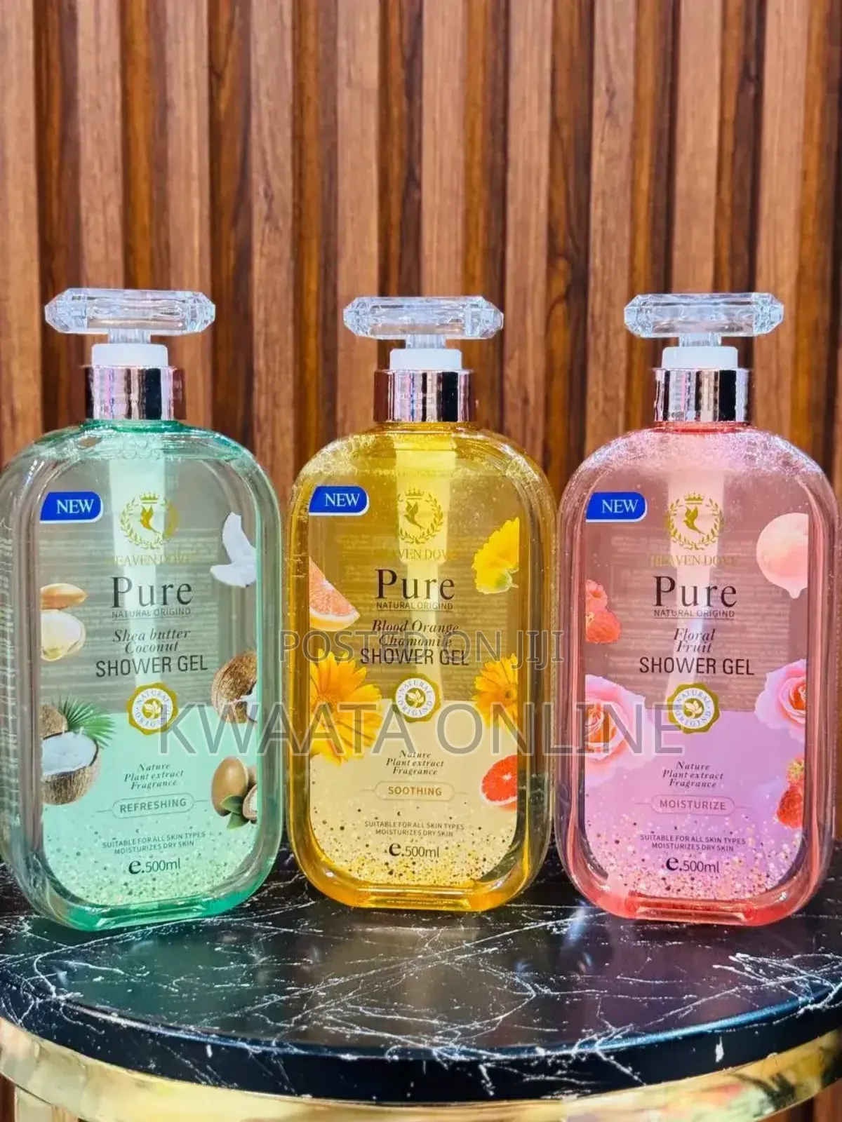 Heaven Dove Pure Natural Origin Shower Gels-500ml