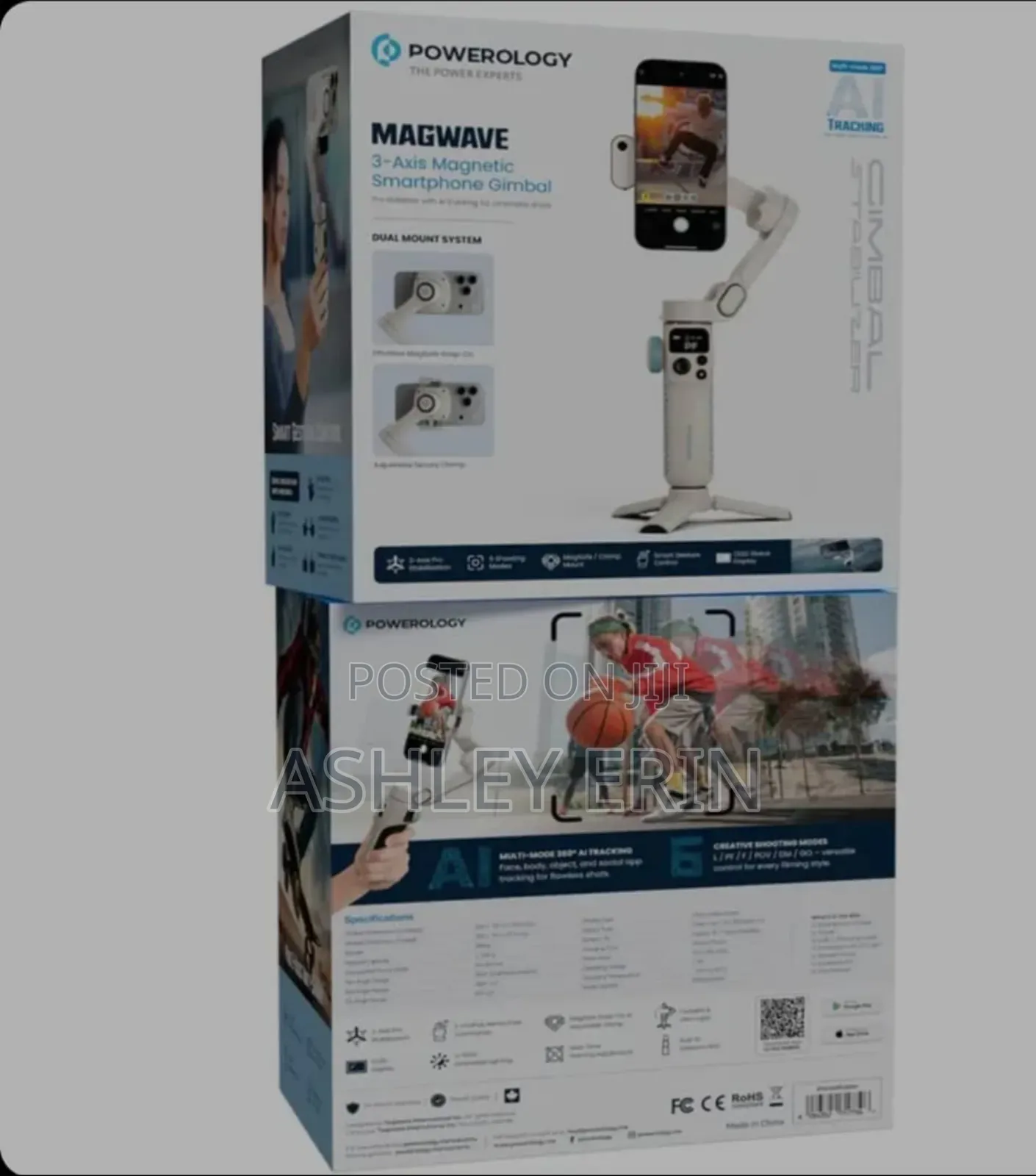 Powerology Magwave 3-Axis Magnetic Smartphone Gimbal