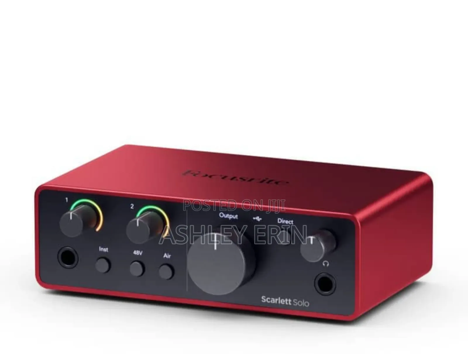 Focusrite Scarlett Solo Studio 4th Gen Usb Audio Interface Bundle
