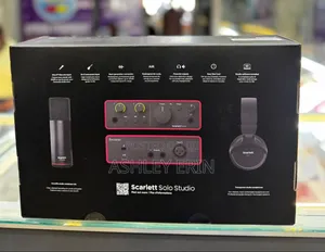 Focusrite Scarlett Solo Studio 4th Gen Usb Audio Interface Bundle