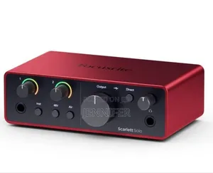 Focusrite Scarlett Solo Studio 4th Gen Usb Audio Interface Bundle