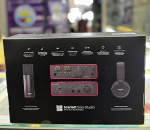 Focusrite Scarlett Solo Studio 4th Gen Usb Audio Interface Bundle
