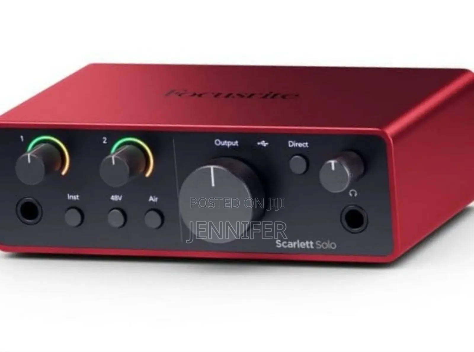 Focusrite Scarlett Solo Studio 4th Gen Usb Audio Interface Bundle