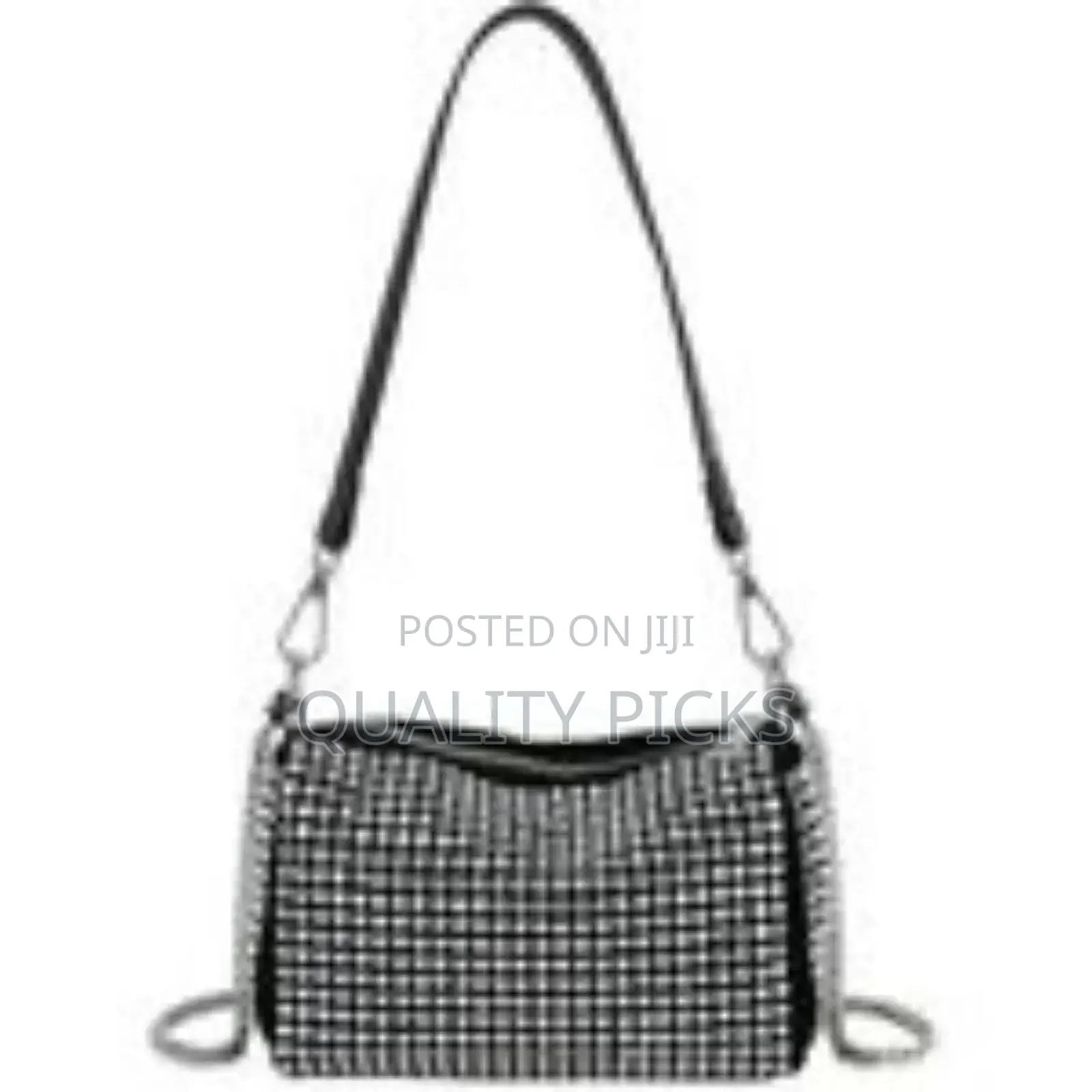 Women Studded Crystal Shoulders Bag.