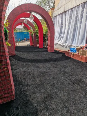 Pure Clean Black Grass Carpet