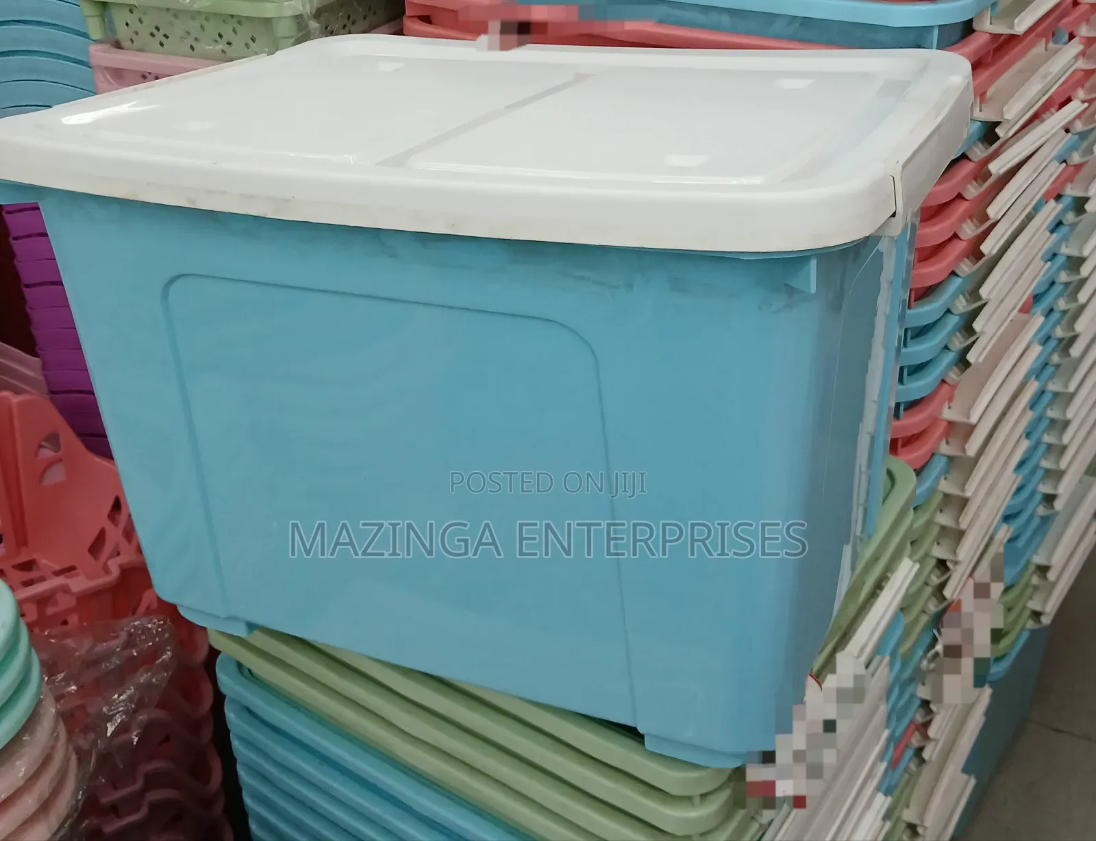 50litres Plastic Storage Container Box.