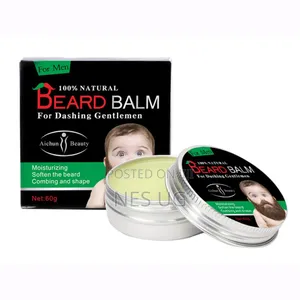Men Beard Growth Balm 100% Natural Beard Balm For Men - 60g
