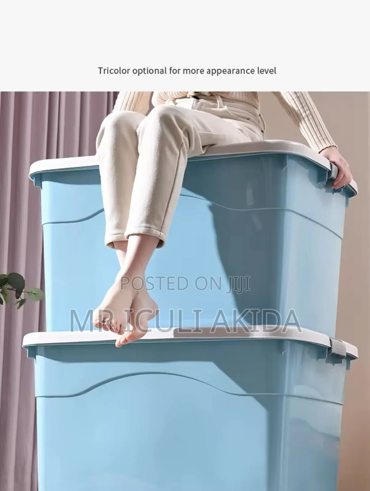 Big Size Heavy-Duty Plastic Storage Box