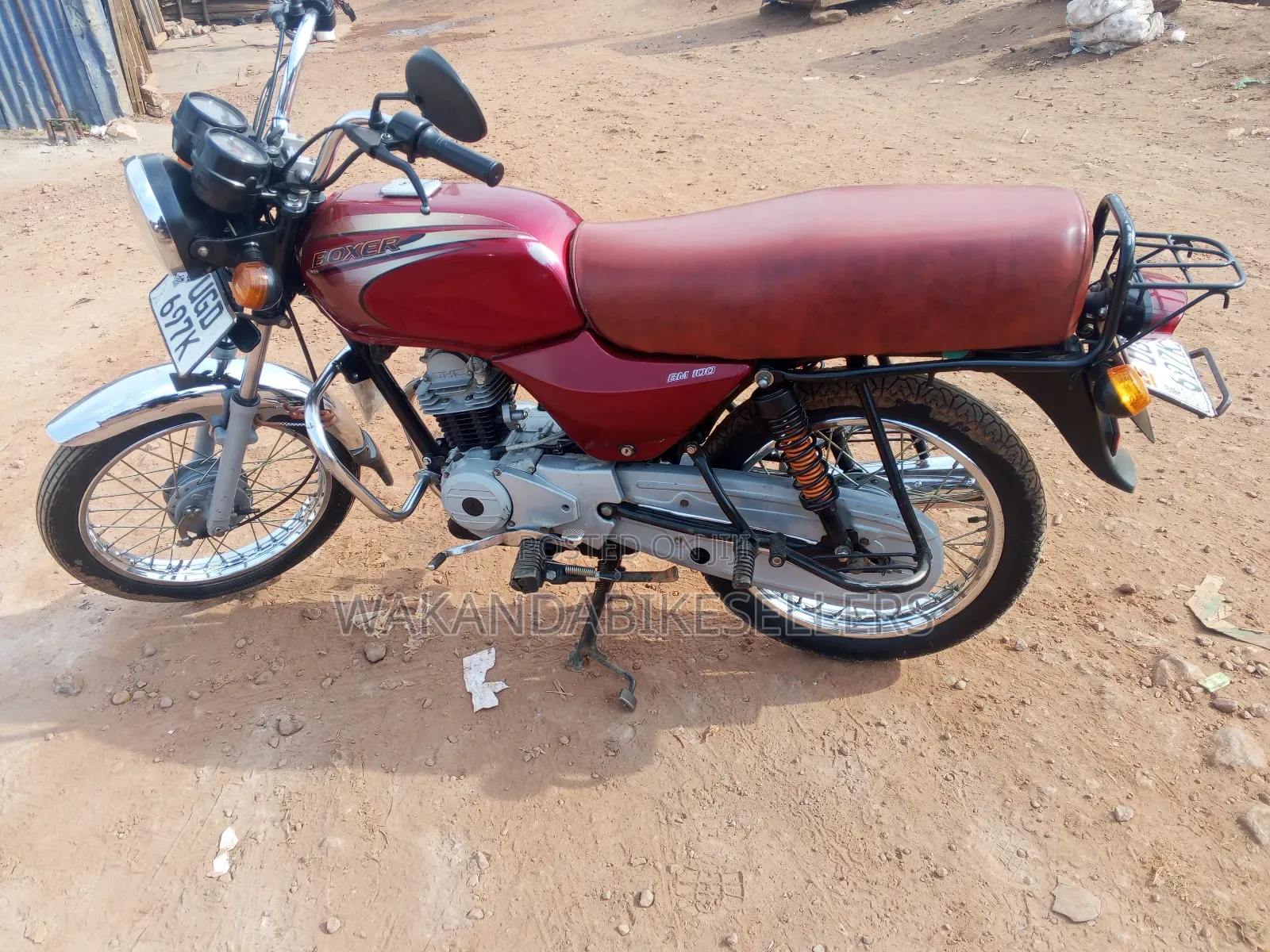 Bajaj Boxer 100 2024 Red