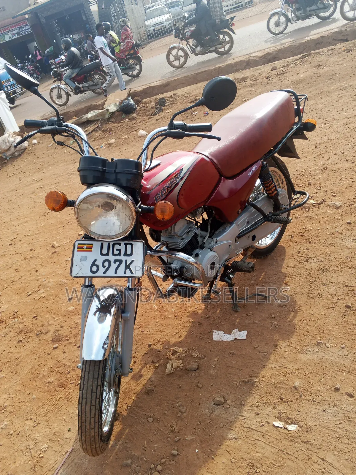 Bajaj Boxer 100 2024 Red