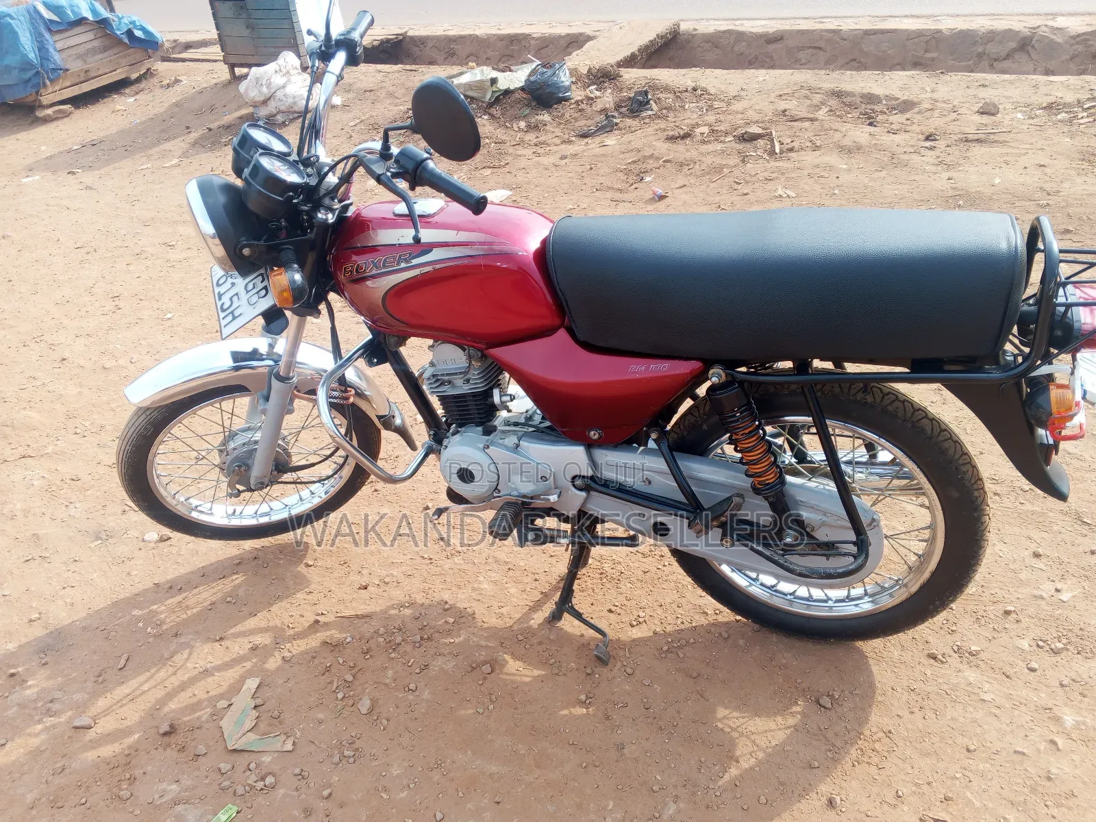Bajaj Boxer 2024 Red
