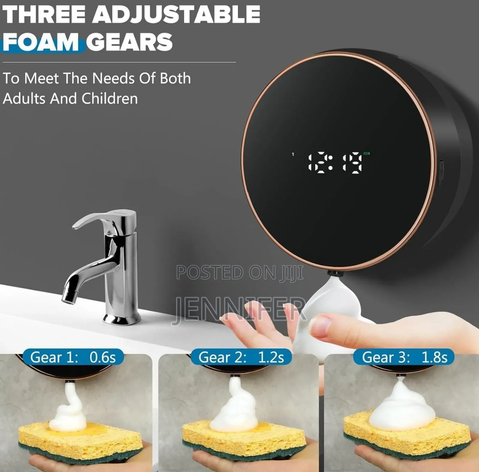 Wall Mounted Digital Soap Dispenser