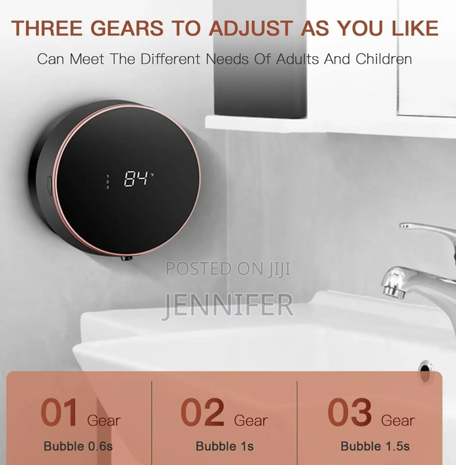 Wall Mounted Digital Soap Dispenser