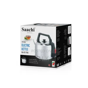Saachi 3ltr Stainless Steel Electric Kettle, Nl-Kt-7743