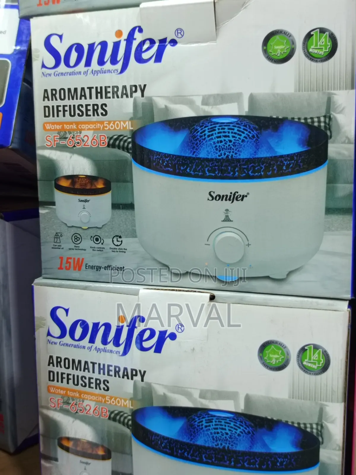 Sonifer Sf-6526b Aroma Diffuser.